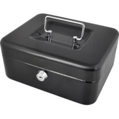 Iso Trade Kasetka metalowa na pieniądze, czarna na zamek (1524) Новости - Для офиса