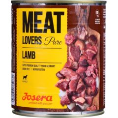 Josera Meatlovers Pure Jagnięcina karma mokra dla psów 800g Suņu barība