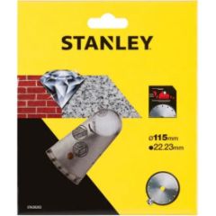 Dimanta griešanas disks Stanley STA38202-XJ; 115x22,2 mm Dažādi diski