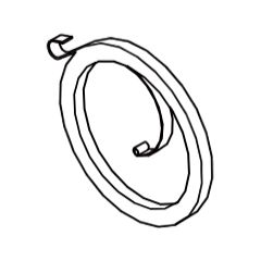 SPRING, SPIRAL 431SX, CS-4310SX, Echo Rezerves daļas