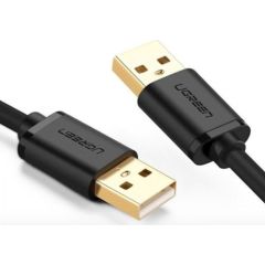 Ugreen 10311 USB cable USB 2.0 2 m USB A Black, Gold Дата USB-кабели