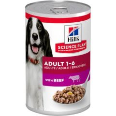 HILL'S Science Plan Canine Adult Beef - Wet dog food - 370 g Suņu barība