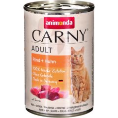Animonda Carny Adult Beef with chicken 400 g Barība