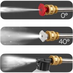 Myjka ciśnieniowa akumulatorowa 15 bar, 21V, 1500mAh Jaunumi -Dārzam