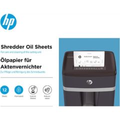HP Oil sheets for shredders 12 pcs. Printeru un kopētāju rezerves daļas