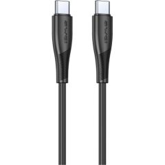 USB кабель Awei CL-182C USB-C to USB-C 1.0m черный Дата USB-кабели