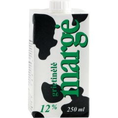 MargĖ Saldais krējums MARGE 12%, 0.25 l ( Gab. x 3 ) Kafijas kapsulas, kafija