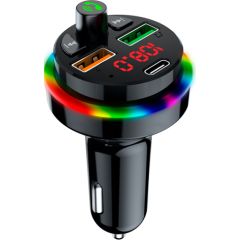 Tracer CarSynk KTM47754 Bluetooth 5.3| 25W | Micro SD | FM raidītājs Auto FM Transmiteri un Carplay ierīces