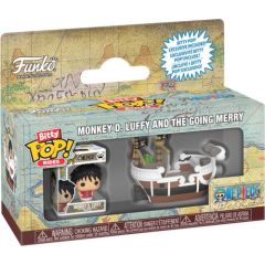 Funko Bitty Pop! Rides: One Piece - Monkey D. Luffy and The Going Merry Vinyl Figures Figūriņas un varoņi