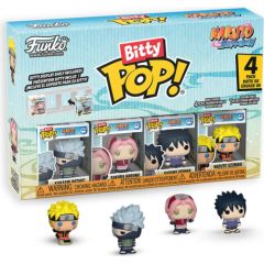 Funko Bitty Pop! 4-Pack: Naruto Shippuden - Kakashi Hatake, Sakura Haruno, Sasuke Uchiha, Naruto Uzumaki Vinyl Figures Figūriņas un varoņi
