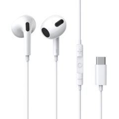 Baseus   Baseus encok c17 in-ear wired headphones with usb type c microphone white (NGCR010002) Austiņas