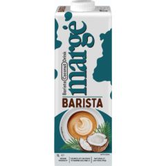 MargĖ Barista kokosriekstu dzēriens MARGE, 1 l ( Gab. x 6 ) Kafijas kapsulas, kafija