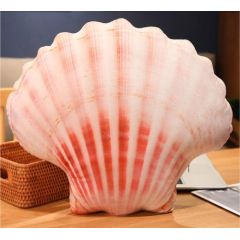 LeanToys Maskotka Pluszowa Muszla Poduszka 50 x 40 cm Mīkstās rotaļlietas