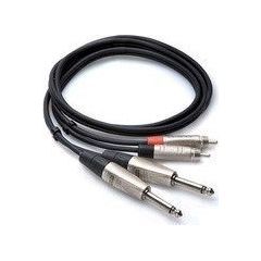 VADS Hosa Jack 6.3 mm x2 - RCA (Cinch) x2 0.91m (HPR-003X2) Новинки Компьютерная техника