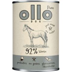 OLLO Pure Horse - wet dog food - 400g Suņu barība