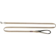 Trixie Premium, smycz, dla psa, piaskowa, M–L: 1.80 m/20 mm, długa Citas preces