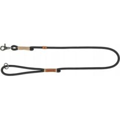 Trixie BE NORDIC, smycz, dla psa, czarna/piaskowa, linka, S–M: 1.00 m/o 8 mm Citas preces