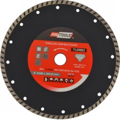 Dimanta disks sausajai griešanai AWTools AW45500; 115x22,2 mm Dažādi diski