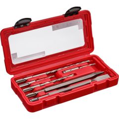 Urbju un skrūvgriežu uzgaļu komplekts Einhell 49109166; SDS-plus; 6 gab. Piederumi urbjiem