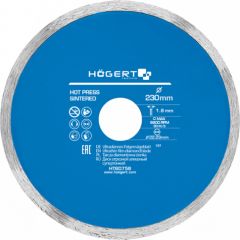 Dimanta griešanas disks Hogert HT6D758; 230x22,23x1,8 mm Dažādi diski