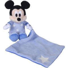 Simba Myszka Miki z kocykiem świecąca w ciemności 35cm Mīkstās rotaļlietas