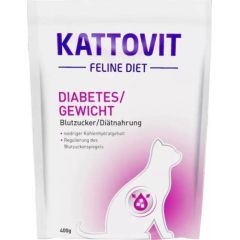 Kattovit Kattovit Diabetes 400g karma sucha Kaķu sausā barība