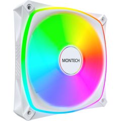 CASE FAN 120MM/RX120 PRO WHITE MONTECH Korpusu dzesēšana
