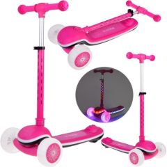 Jokomisiada Balansowa hulajnoga SCOOTER 3-kołowa KOLOROWE ŚWIATEŁKA i MUZYKA SP0812 Jaunumi - Sports