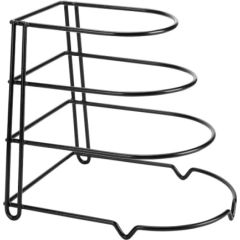 Organizators, 25,5 × 21,5 × 27,5 cm, 4 līmeņu pannas turētājs, Kinghoff tērauds, KH 1582 Citi trauki