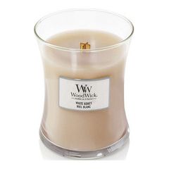 Woodwick White Honey Vase - Scented candle 85.0g Telpu aromāti