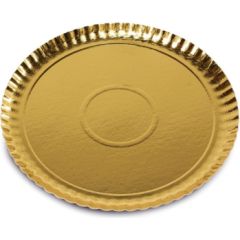 Guardini Papīra paplātes zelta krāsā komplekts 2 gab. Easy Bake Ø 34 cm Konditorejas piederumi