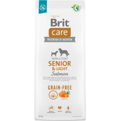 BRIT Care Senior&Light Salmon - dry dog food - 12 kg Suņu barība
