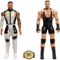 Mattel WWE® Main Event Showdown Jey Uso™ vs Bron Breakker™ Figurki 2-pak (JHJ57) Figūriņas un varoņi