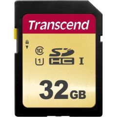 Memory card Transcend SDHC SDC500S 32GB CL10 UHS-I U1 Up to 95MB/S