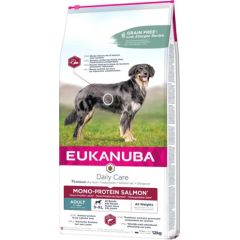 EUKANUBA Daily Care Adult Mono Protein Salmon - dry dog food - 12 kg Suņu barība