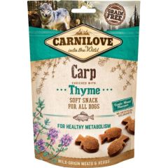 CARNILOVE Soft Carp+Thyme dog treat - 200 g Suņu barība