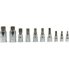 Muciņu ar uzgaļiem komplekts Geko G13551; M4-M18; 10 gab. Mehāniskie instrumenti