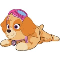 Spin Master Paw Patrol Gund Hat & Collar Plush 20 cm - Skye Mīkstās rotaļlietas