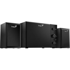 Genius loudspeakers SW-2.1 350, 2.1, 15W, black, control panel, bass and treble control, 3,5 mm jack, 40Hz~20kHz Jaunumi - Datori