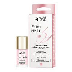 Long 4 Lashes Extra Nails Hardening Nail Conditioner - Kondicionér na nehty 10ml Matu kopšana