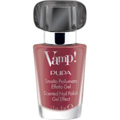 Pupa Vamp! Black Fragnance Scented Nail Polish Gel Effect - Lak na nehty s vůní 9 ml 302 Irreverent Fuchsia Nagu lakas