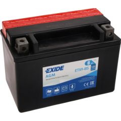 152 x 87 x 105, + -,  EXIDE Bike AGM  12V 8Ah (c20) 120 A(EN) TV +SP, YTX9-BS EAN3661024033831 Akumulatori