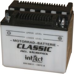 137 x 76 x 134 + - Intact Bike Power 12V 8Ah(c20) 40A(EN) CB7-A 12N7-4A LI-01 EB7-A EAN4250227522625 Akumulatori