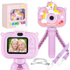 RoGer Digitālā kamera bērniem uz statīva Vienradzis Mašīnas un piederumi