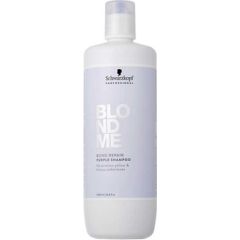 Schwarzkopf BlondMe Bond Repair Purple Shampoo - Tónovací šampon pro neutralizaci žlutých tónů 300ml Smaržas - NESAKĀRTOTS