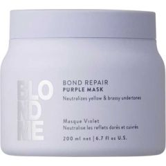 Schwarzkopf BlondMe Bond Repair Purple Mask - Neutralizující maska pro blond vlasy 200ml Smaržas - NESAKĀRTOTS