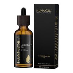 Nanoil Macadamia Oil - Olej pro všechny typy vlasů 50ml Smaržas - NESAKĀRTOTS