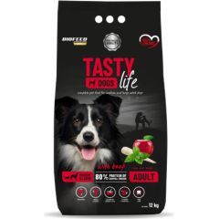 BIOFEED Tasty Life medium & large Beef - dry dog food - 12kg Suņu barība