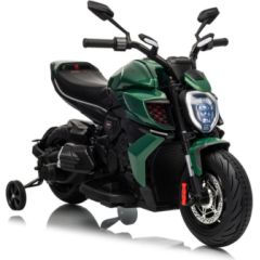 Lean Cars Battery Operated Motorbike XMX656 Green Jaunumi, Bērnu preces