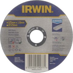 Abrazīvais griešanas disks Irwin IW8082131; 125x1,6 mm Dažādi diski